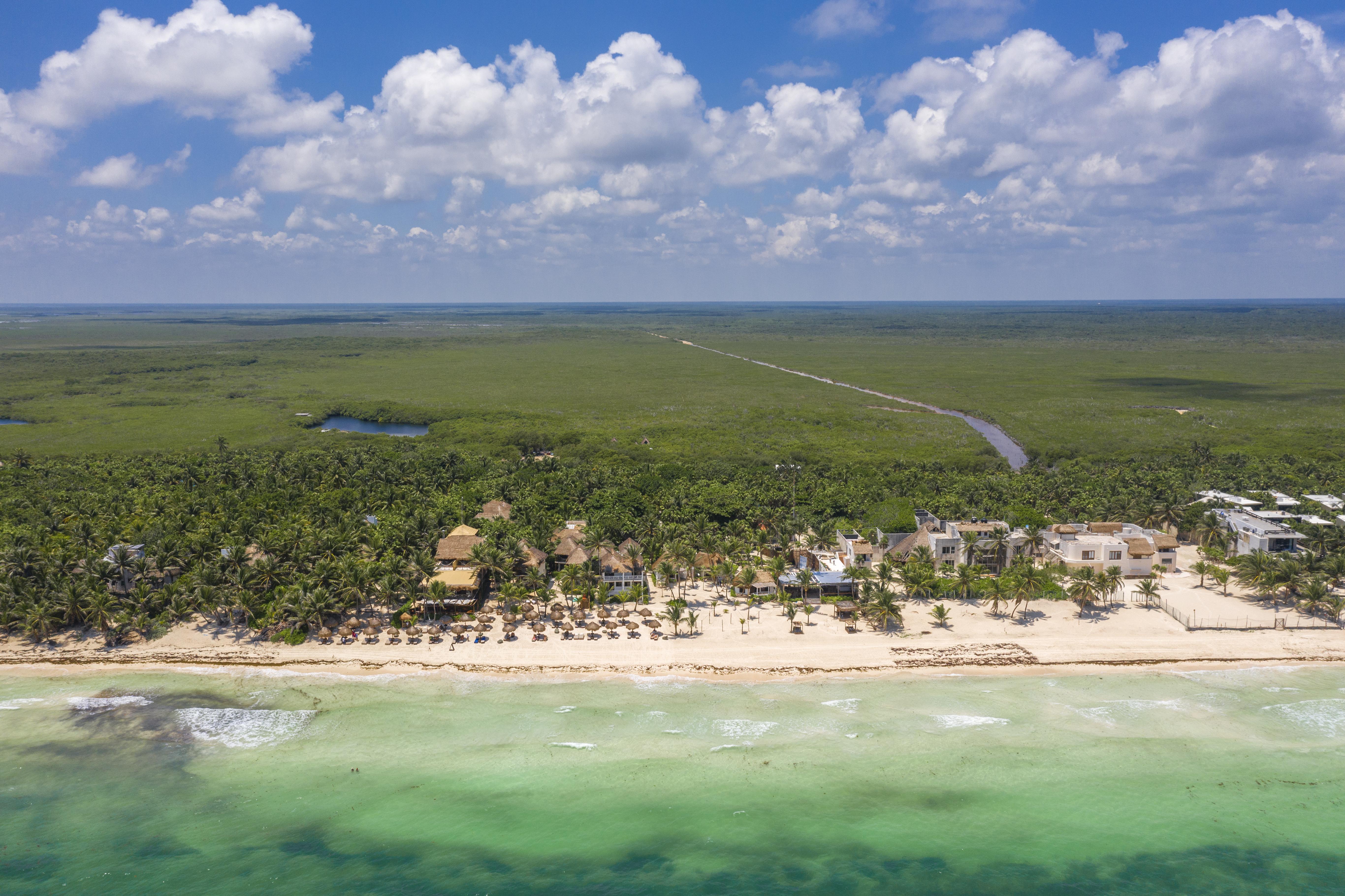 Los Amigos Beach Hotel Boutique Tulum Exteriér fotografie